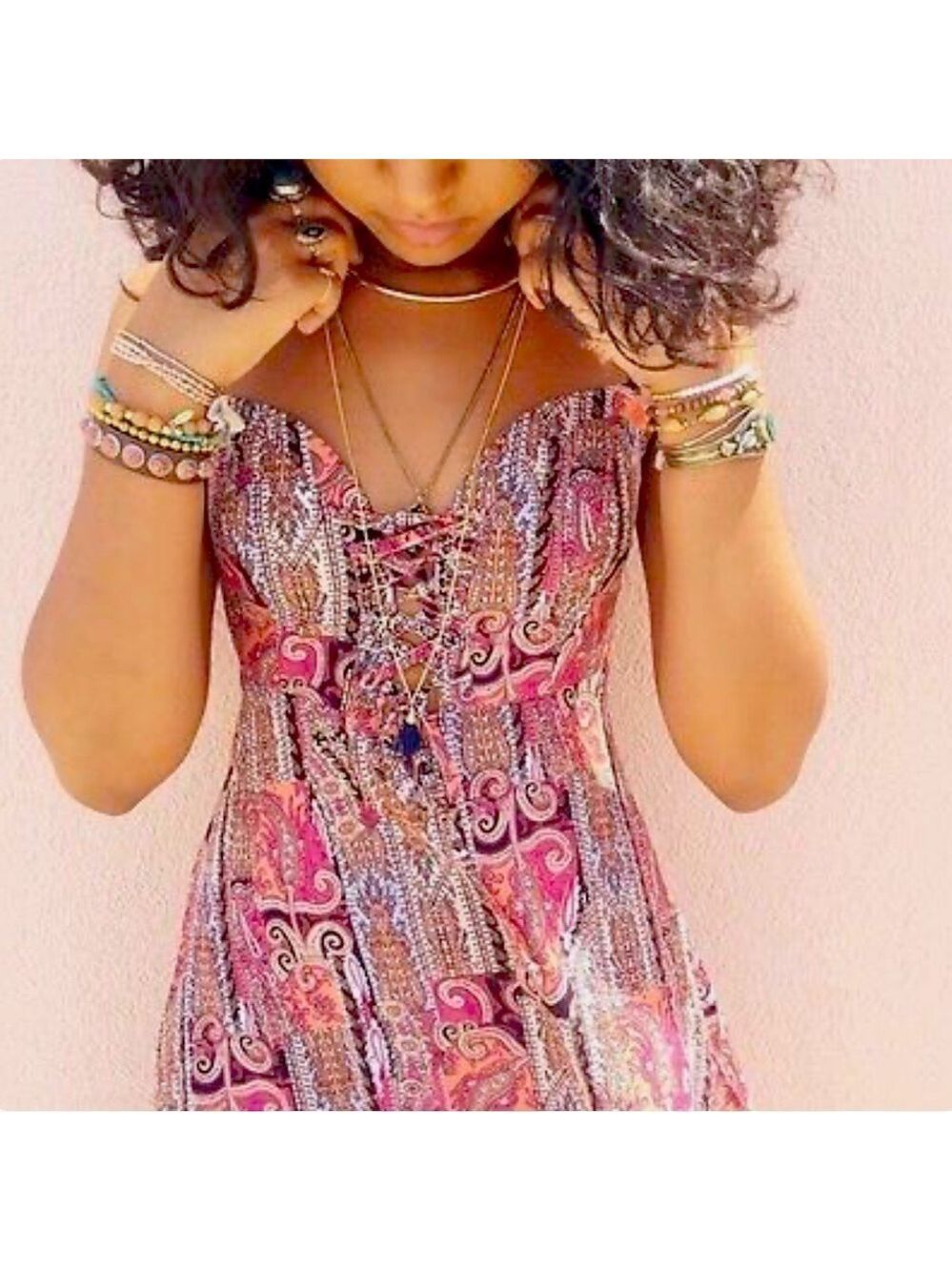 MieEion NWOT Multi-print Mini Dress